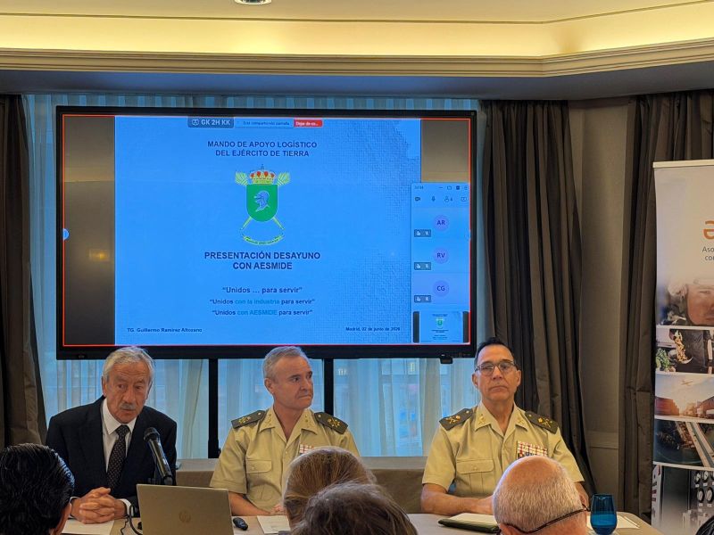El Mando de Apoyo Logístico del Ejército de Tierra comparte sus retos con la industria
